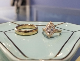 Custom Engagement Ring Set