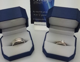 Custom Engagement Ring Set