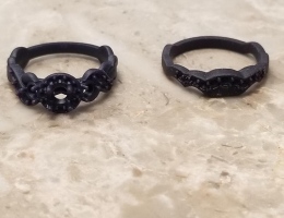 Custom Wax Wedding Ring Design